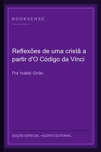 Capa de Reflexões de uma cristã a partir d'O Código da Vinci